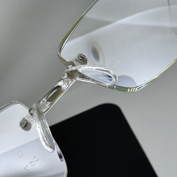 Eyephorics Swiss Made Lightweight Rimless Eyeglasses Frame Swiss Made - Picture 7 of 9